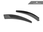 AutoTecknic f8x m3 m4 carbon fiber front bumper canards - iND Distribution