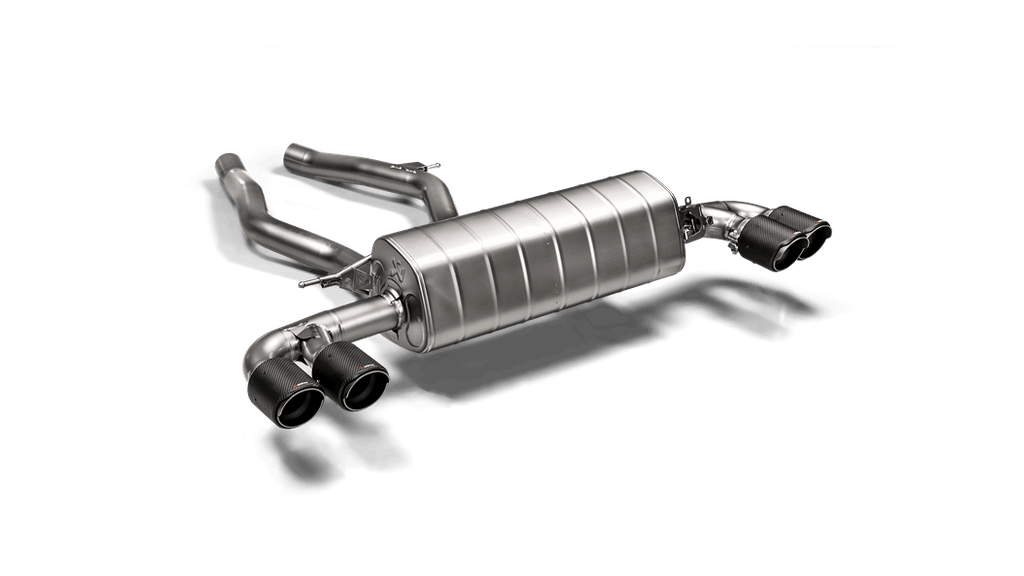 Akrapovic z4 g29 slip on exhaust system w carbon tail pipe set titanium - iND Distribution