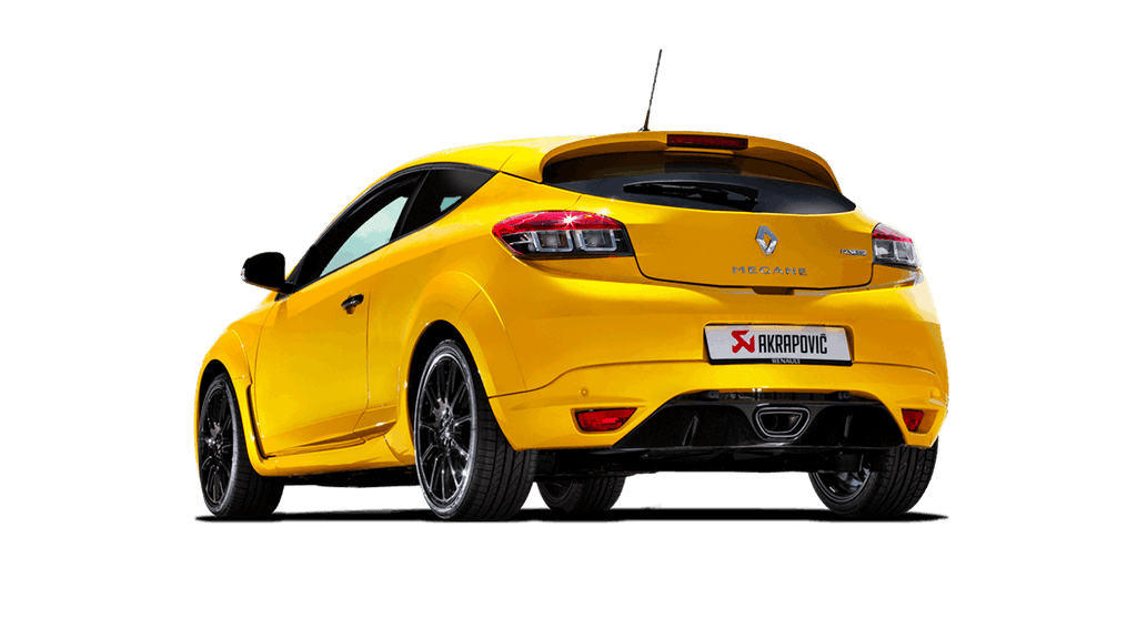 Akrapovic renault megane coupe rs evolution exhaust system w carbon tail pipe set titanium - iND Distribution