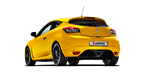 Akrapovic renault megane coupe rs evolution exhaust system w carbon tail pipe set titanium - iND Distribution