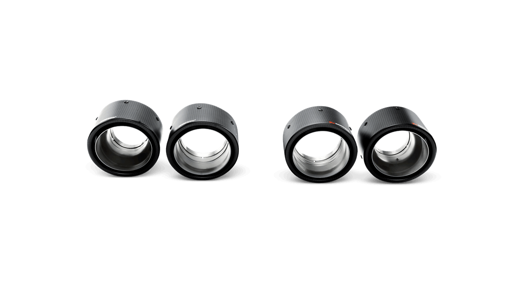 Akrapovic audi c7 s7 sportback evolution exhaust system w carbon tips titanium - iND Distribution