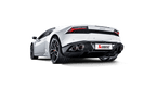 Akrapovic huracan lp 610 4 coupe spyder slip on exhaust system w carbon tail pipe set titanium - iND Distribution