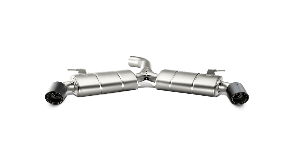 Akrapovic golf gti mk7 fl 169kw slip on exhaust system w carbon tail pipe set titanium - iND Distribution