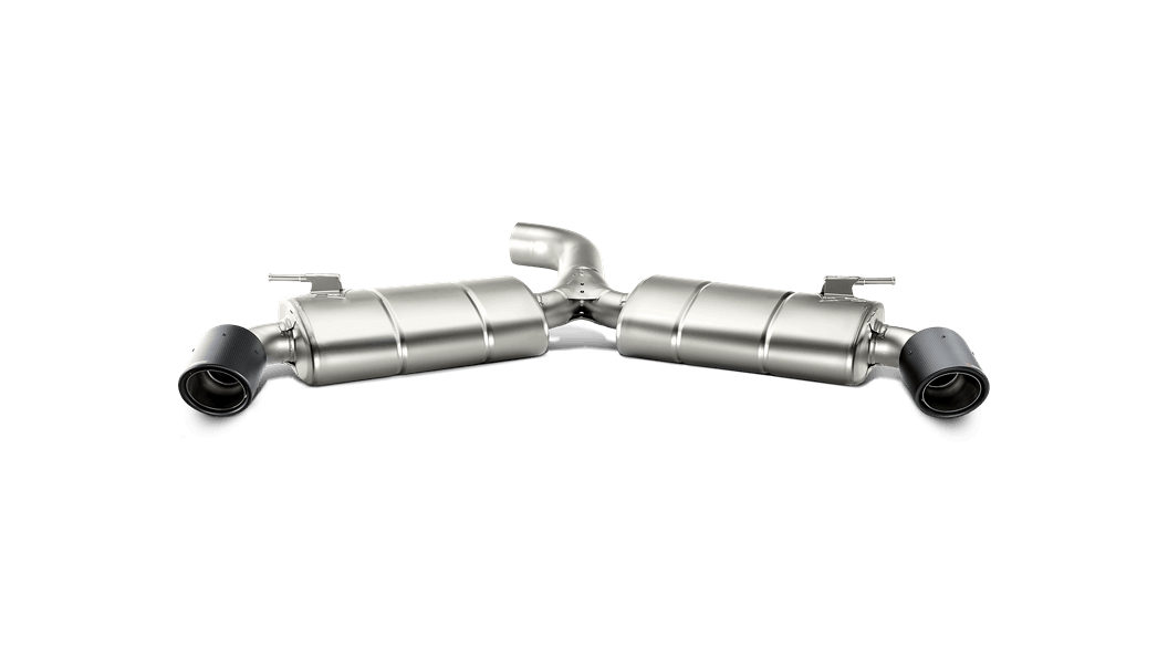 Akrapovic golf gti mk7 fl 169kw slip on exhaust system w carbon tail pipe set titanium - iND Distribution