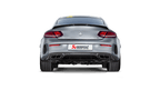 Akrapovic c205 amg c63 coupe evolution exhaust system w carbon tips titanium - iND Distribution