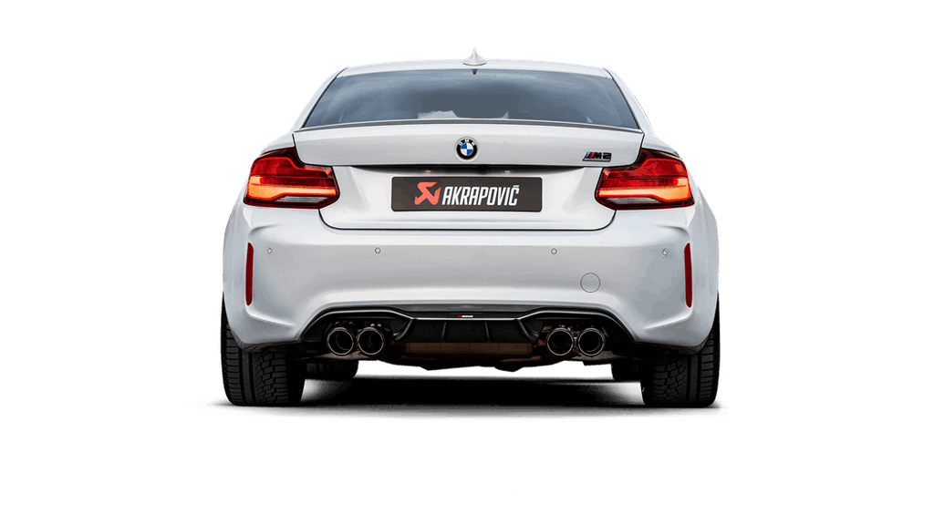 Akrapovic f87 m2 competition titanium slip on exhaust - iND Distribution
