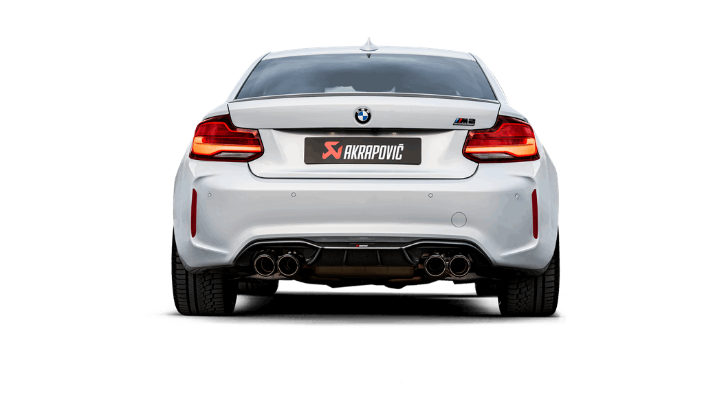 Akrapovic f87 m2 competition titanium slip on exhaust - iND Distribution