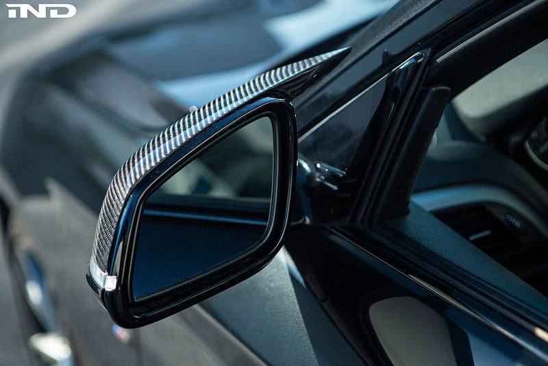 AutoTecknic m inspired dry carbon mirror cover set - iND Distribution