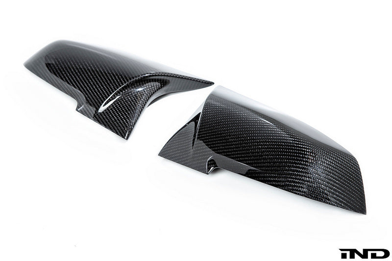 AutoTecknic m inspired dry carbon mirror cover set - iND Distribution