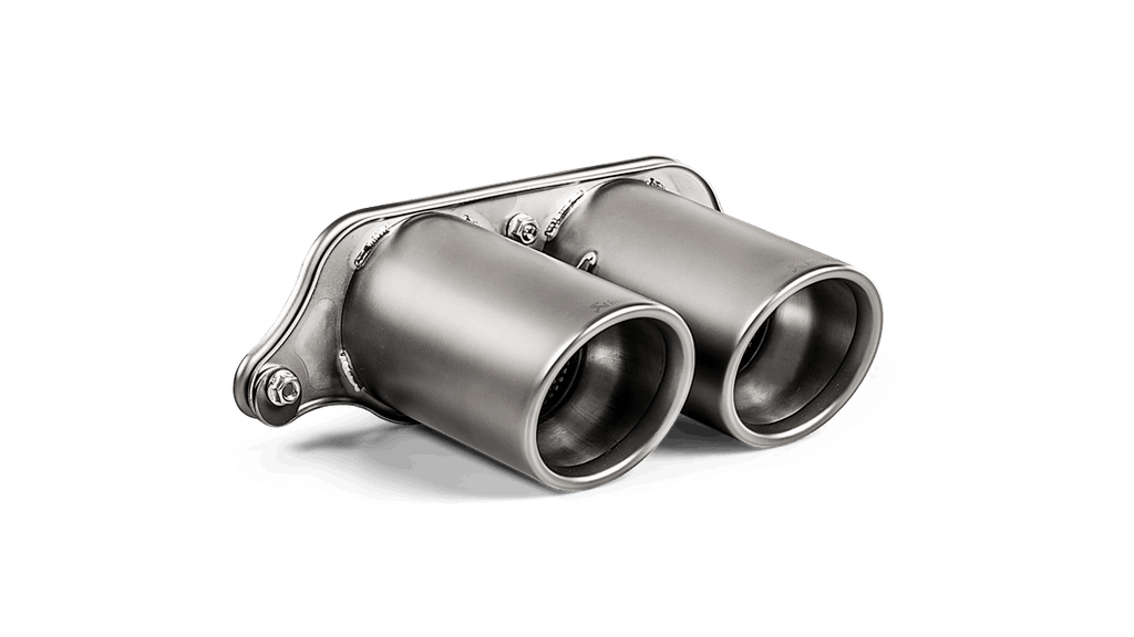 Akrapovic 991 911 gt3 slip on race line with tail pipe set titanium - iND Distribution