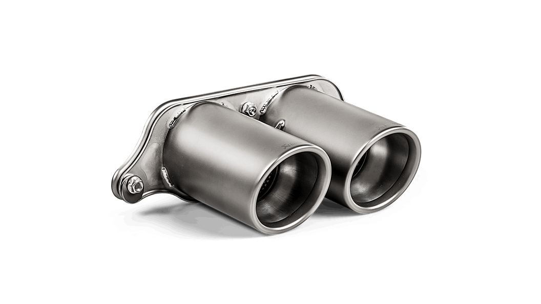 Akrapovic 991 2 911 gt3 slip on race line with tail pipe set titanium - iND Distribution