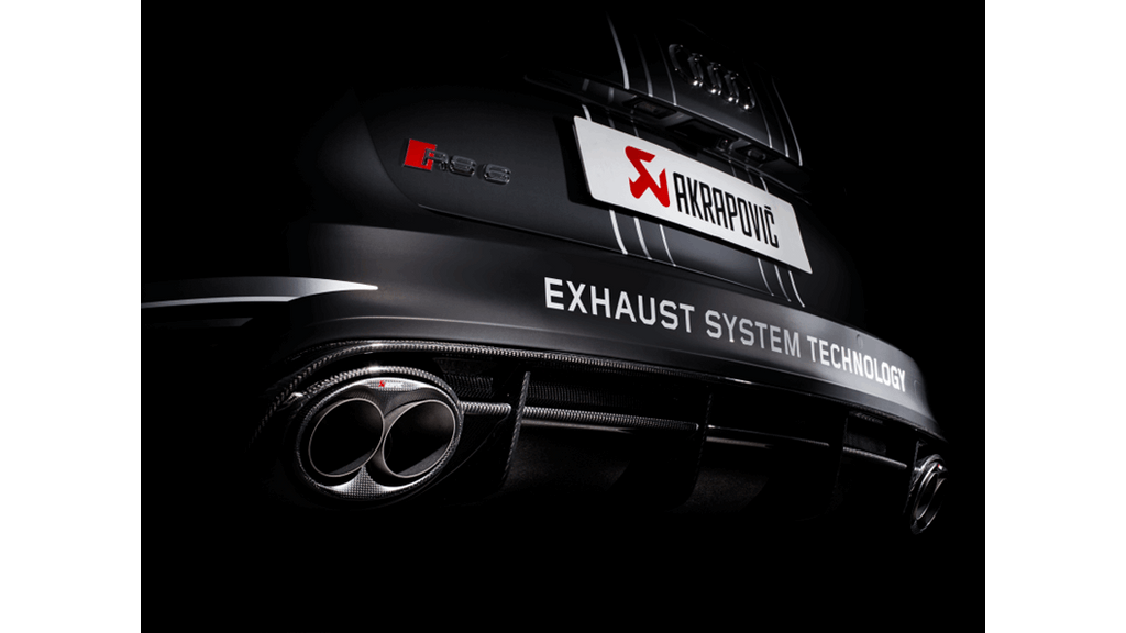 Akrapovic audi c7 rs6 avant evolution exhaust system w carbon tips titanium - iND Distribution