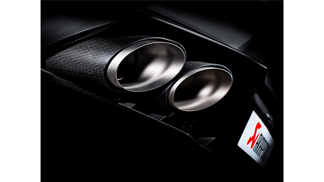 Akrapovic huracan lp 610 4 coupe spyder slip on exhaust system w carbon tail pipe set titanium - iND Distribution