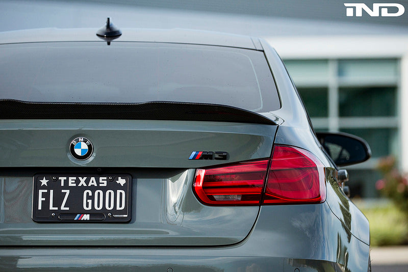 BMW OEM f80 m3 gloss black competition package trunk emblem - iND Distribution