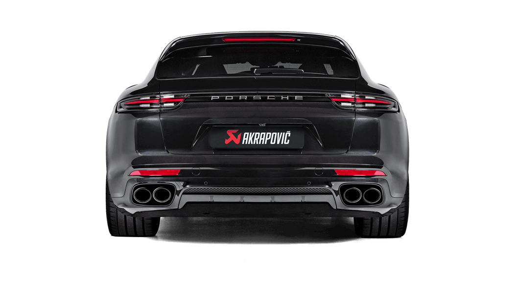 Akrapovic 971 panamera turbo s e hybrid sport turismo evolution exhaust system titanium - iND Distribution