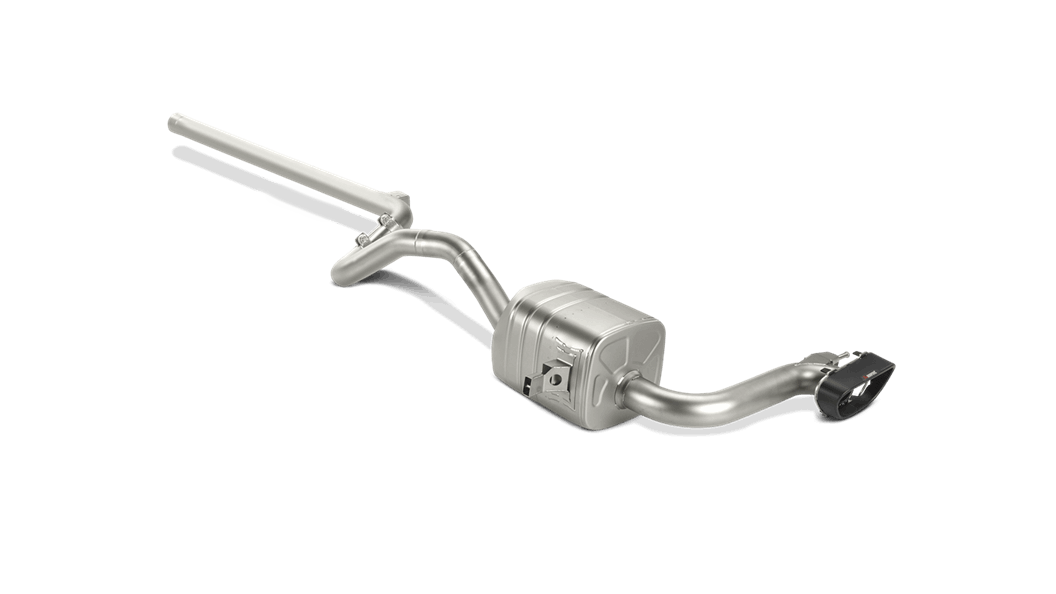 Akrapovic renault megane coupe rs evolution exhaust system w carbon tail pipe set titanium - iND Distribution