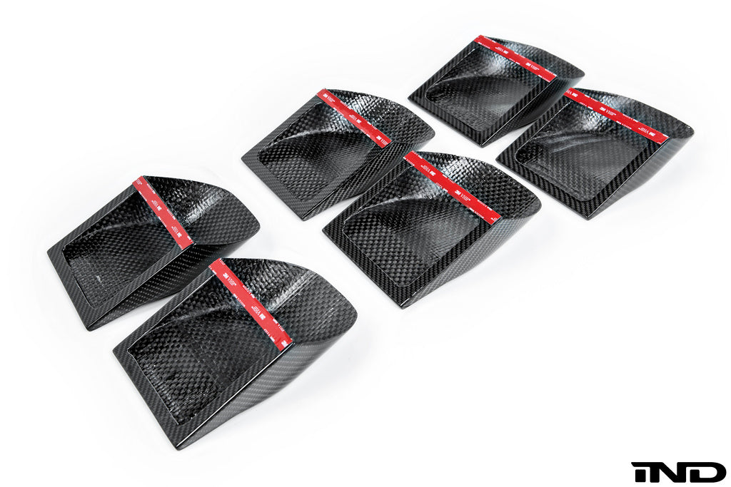 AutoTecknic dry carbon fiber intake air duct - iND Distribution