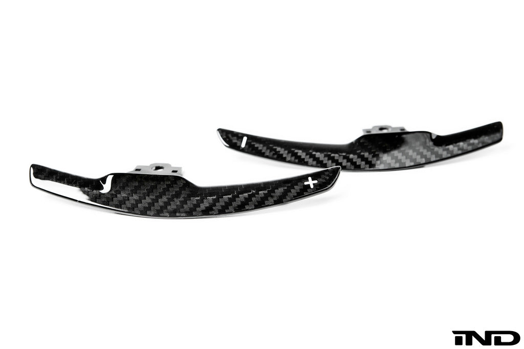 AutoTecknic f chassis dry carbon shift paddle set dct - iND Distribution