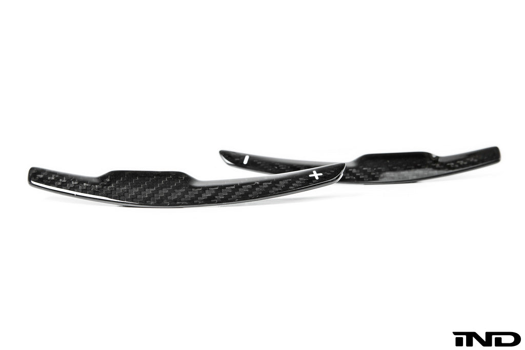 AutoTecknic f chassis dry carbon shift paddle set dct - iND Distribution