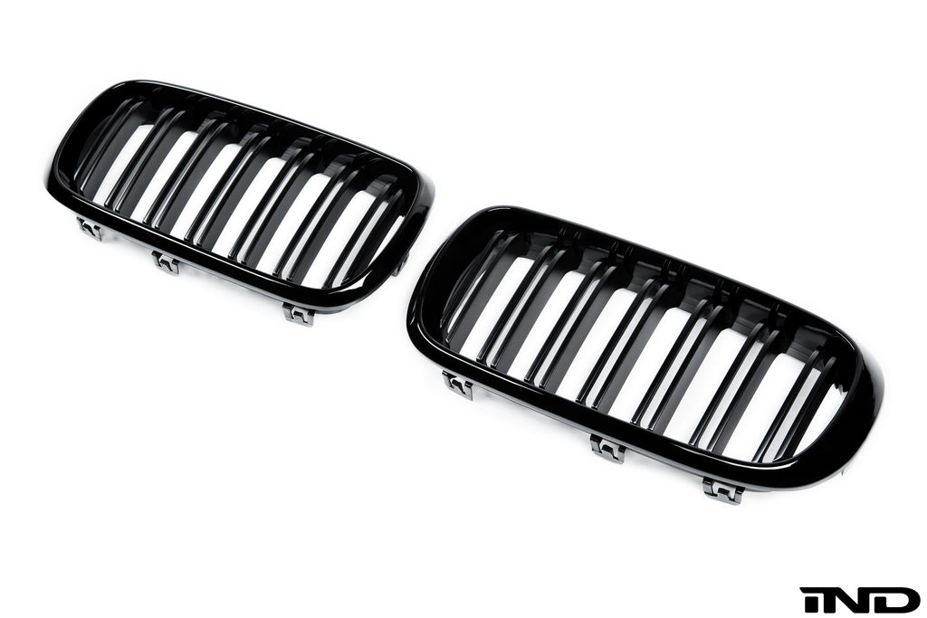 AutoTecknic f15 x5 f16 x6 double slat front grille set - iND Distribution