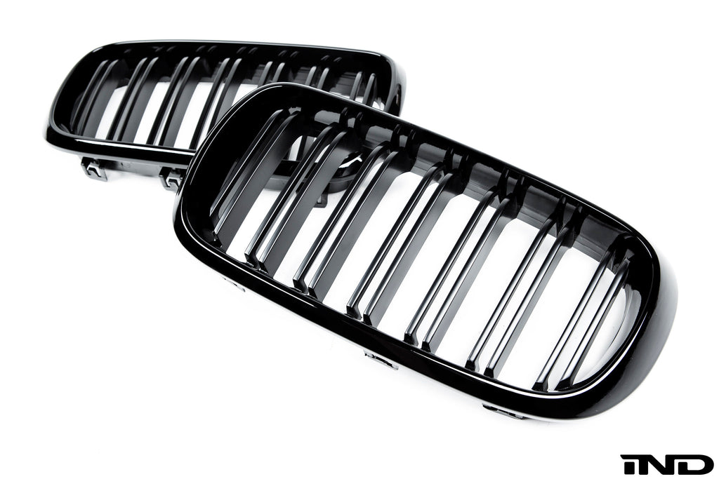 AutoTecknic f15 x5 f16 x6 double slat front grille set - iND Distribution