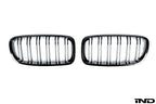 AutoTecknic f15 x5 f16 x6 double slat front grille set - iND Distribution