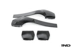 AutoTecknic f80 m3 f82 m4 dry carbon seat back cover set - iND Distribution