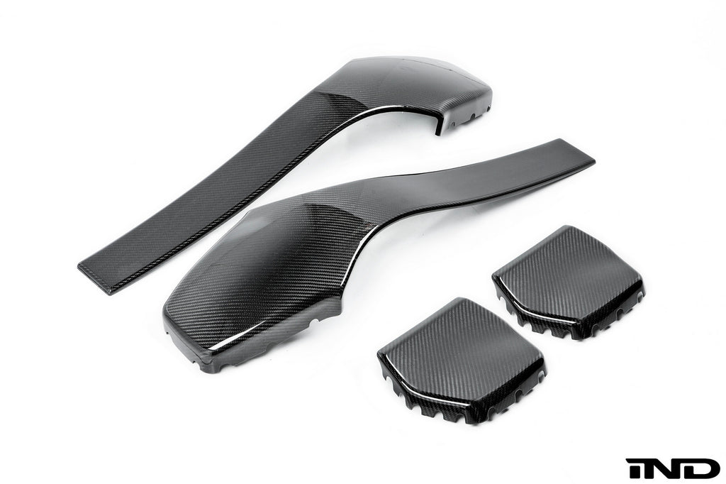 AutoTecknic f80 m3 f82 m4 dry carbon seat back cover set - iND Distribution