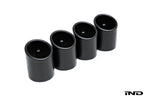 BMW f90 m5 matte black exhaust tips - iND Distribution