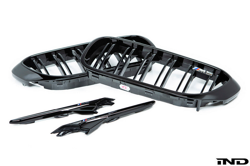 BMW M Performance F90 M5 Shadowline Front and Side Grill Set (Gloss Black)