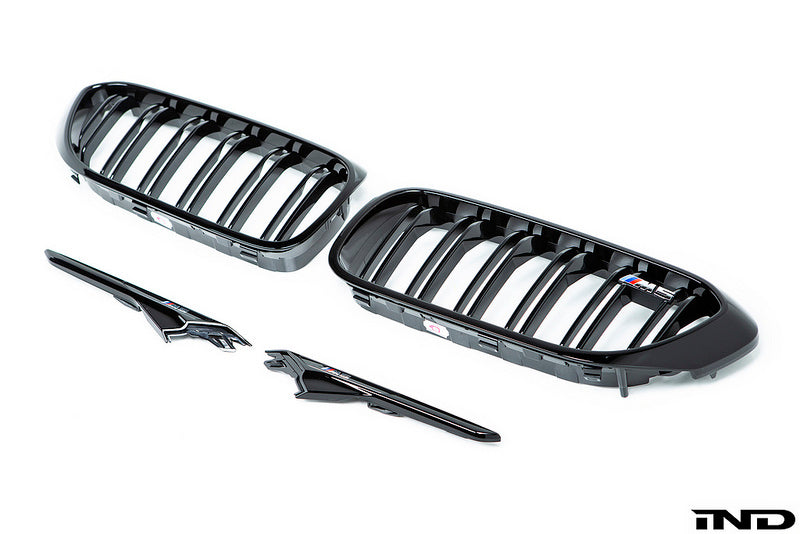 BMW f90 m5 OEM shadowline front and side grille set - iND Distribution