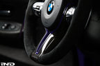 BMW m Performance gloss carbon steering wheel trim - iND Distribution