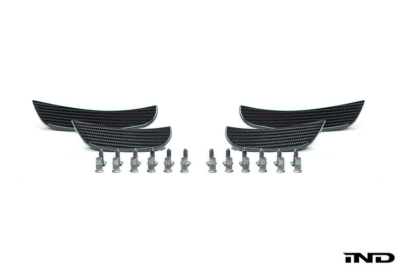 BMW m4 dtm champion edition carbon canard set - iND Distribution