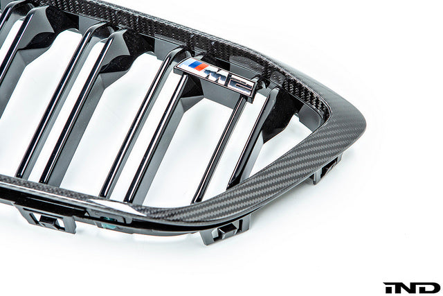 BMW m Performance f87 m2 carbon front kidney grille - iND Distribution