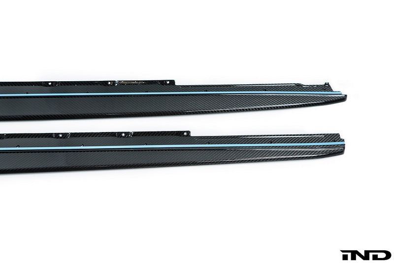 BMW f90 m5 m Performance carbon side skirt set - iND Distribution