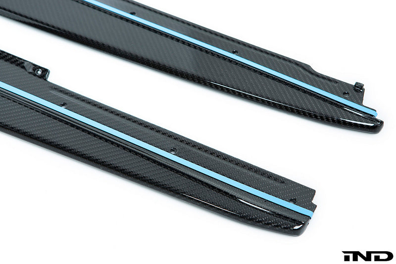 BMW f90 m5 m Performance carbon side skirt set - iND Distribution