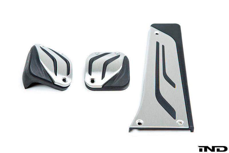 BMW m Performance stainless steel manual dct pedal set - iND Distribution
