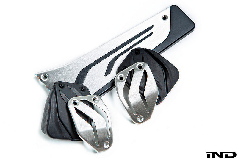 BMW m Performance stainless steel manual dct pedal set - iND Distribution