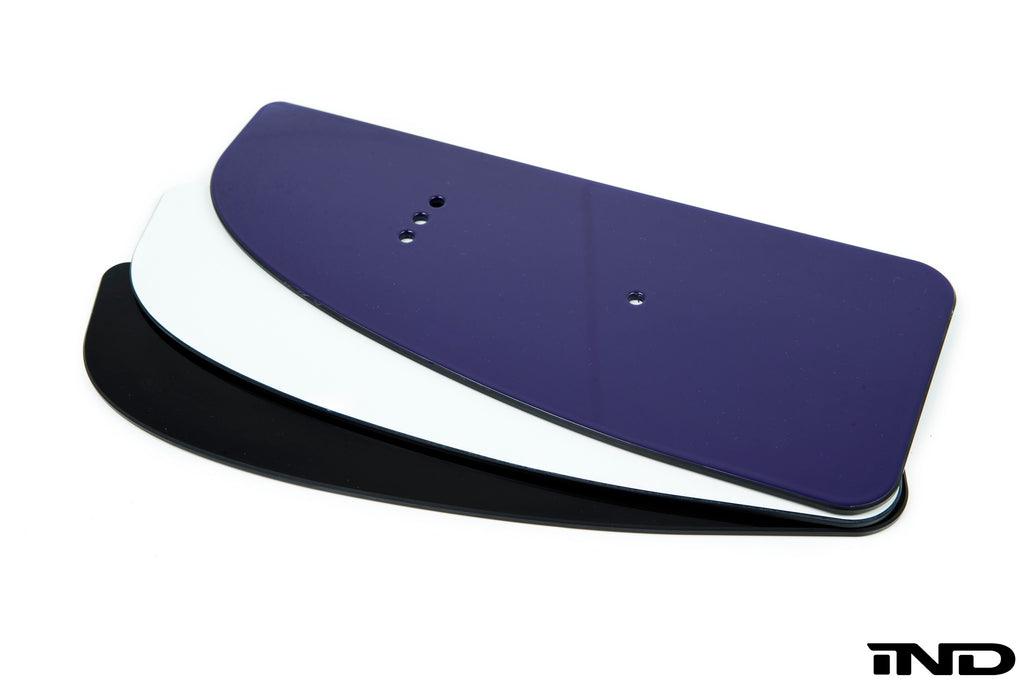 BMW motorsport racing wing endplates - iND Distribution