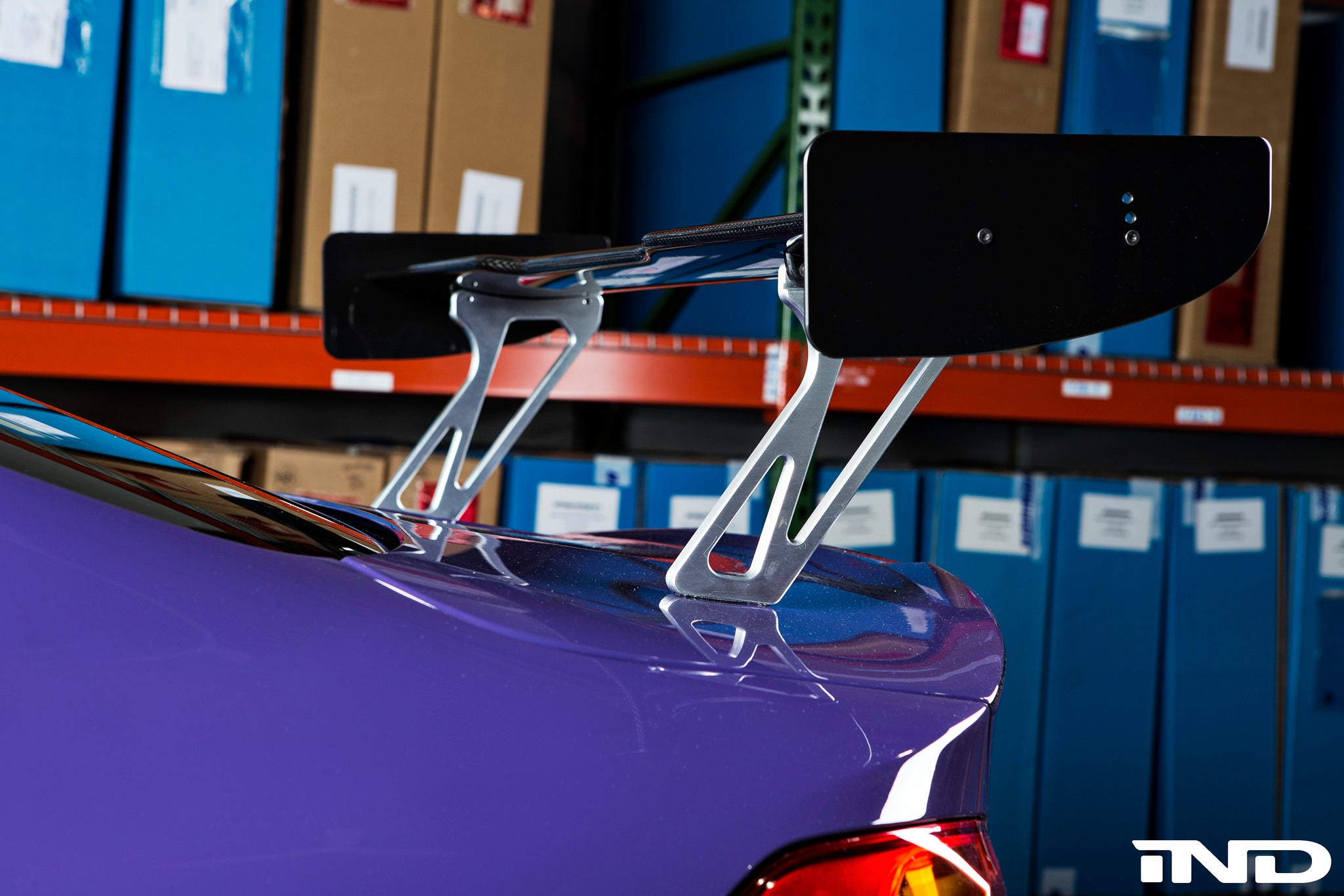 BMW motorsport racing wing endplates - iND Distribution