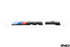 BMW OEM f82 m4 gloss black competition package trunk emblem - iND Distribution