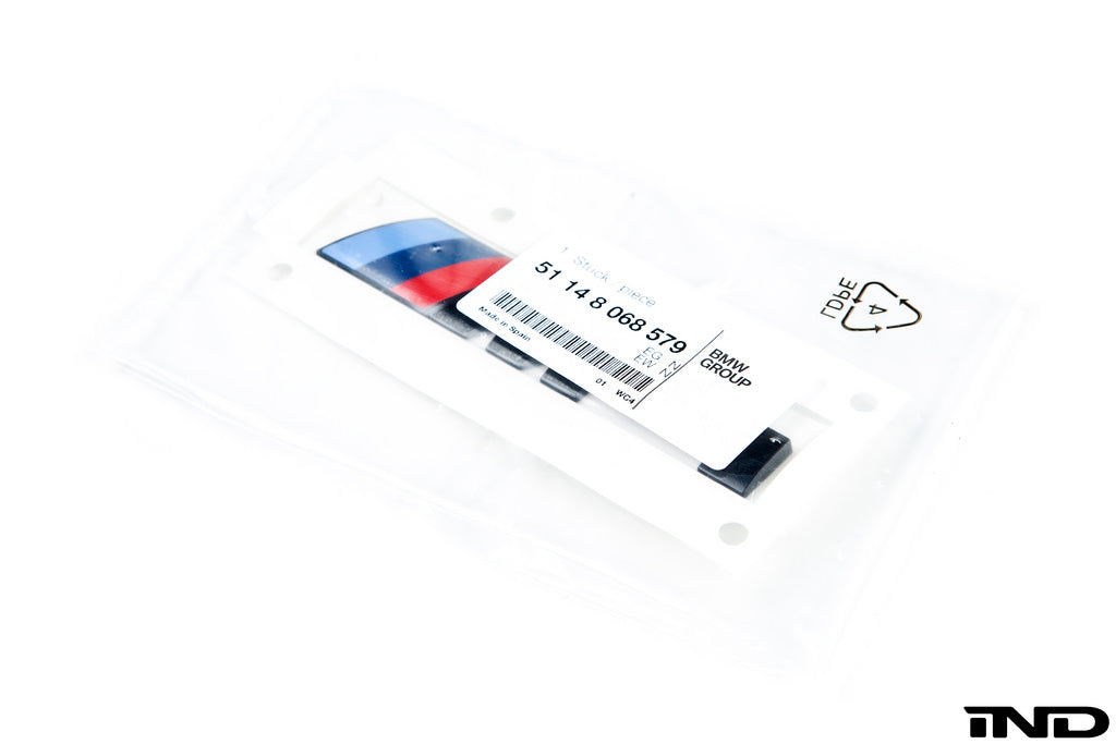 BMW OEM f82 m4 gloss black competition package trunk emblem - iND Distribution