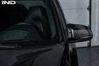 BMW m Performance f85 x5m f86 x6m carbon fiber mirror cover set - iND Distribution