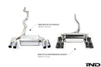 BMW m Performance f87 m2 exhaust system with bluetooth operated valve control - iND Distribution