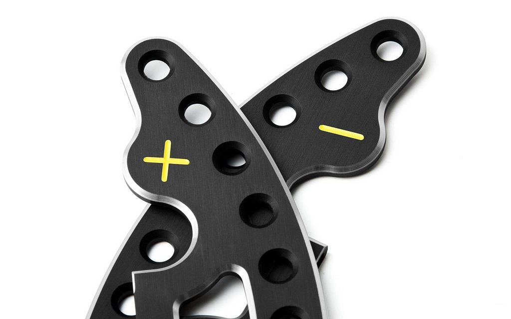 Pedal Haus E Chassis Aluminum Shift Paddle Set   DCT - iND Distribution