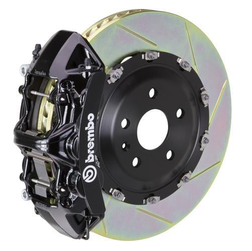 Brembo F8X M2/M3/M4 GT big brake kit with 365x34mm 2-piece front slotted brakes and six-piston caliper in black