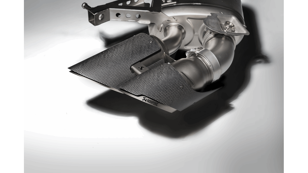 Akrapovic 95b macan turbo evolution exhaust system titanium w tip set - iND Distribution