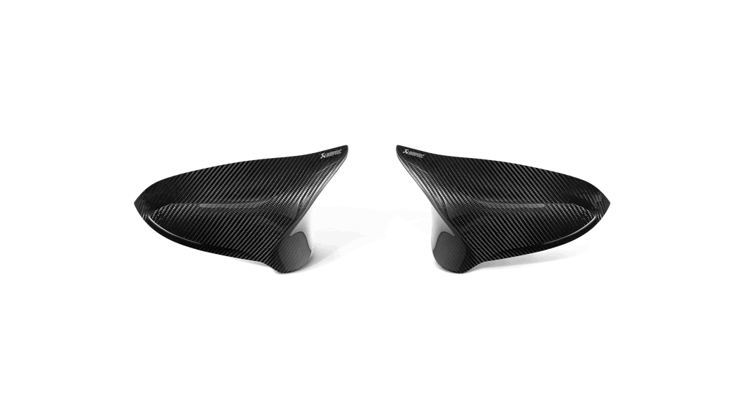 Akrapovic f8x m3 m4 carbon fiber mirror cap set - iND Distribution