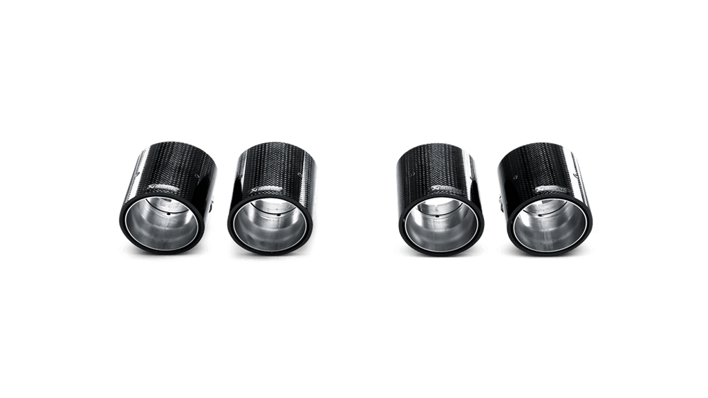 Akrapovic e92 e93 m3 evolution exhaust system w carbon tail pipe set titanium - iND Distribution