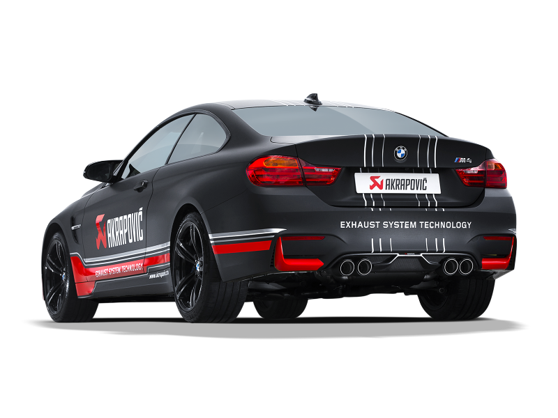 Akrapovic f8x m3 m4 slip on exhaust system - iND Distribution